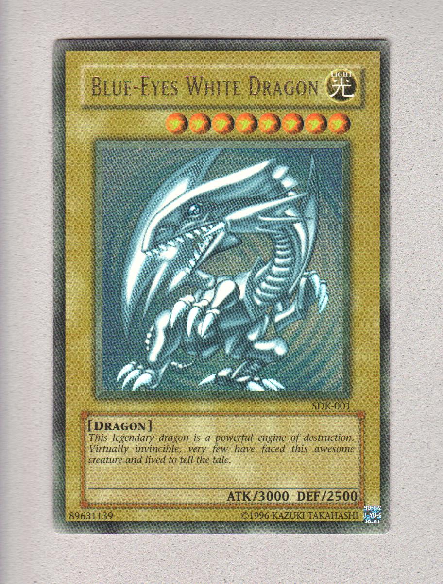 Blue-Eyes White Dragon - SDK-001 - Ultra Rare - Unlimited Edition